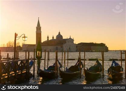 Venice Italy at sunrise