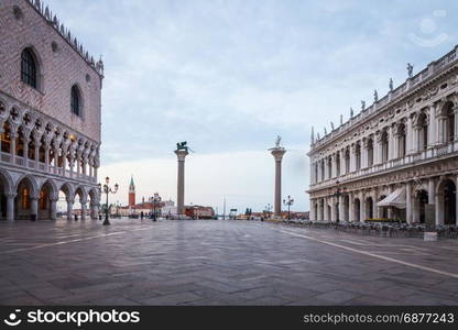 Venice, Italy - Piazza San Marco at sunrise