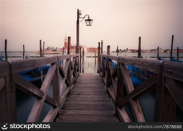 Venice seafront. Venice, Italy