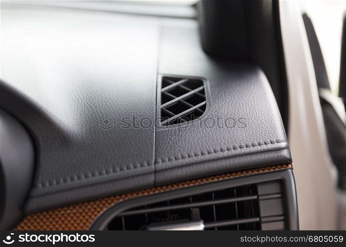 vent of air conditioner inside of new car