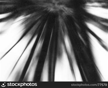 Vertical black and white motion blur abstraction backdrop