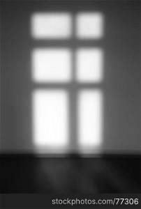 Vertical black and white window light and shadow abstraction backdrop. Vertical black and white window light and shadow abstraction bac
