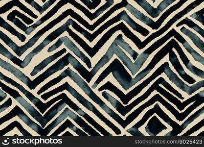 Vertical design of Geometric textile seamless pattern