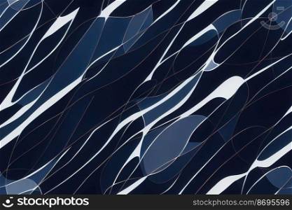 Vertical shot of a Geometric textile pattern 3d illustrated