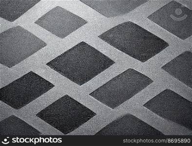 Vertical shot of a marble floor with artistic design 3d illustrated