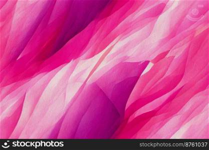 Vertical shot of abstract art light pink color background 3d illustrated