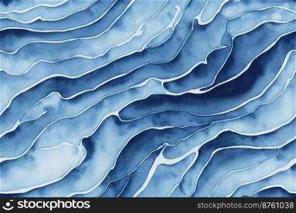 Vertical shot of abstract art navy blue color background 3d illustrated