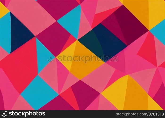 Vertical shot of arabesque patter colorful texture 3d illustrated