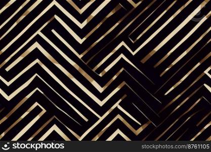 Vertical shot of black luxurious chevron pattern abstract background 3d illustrated