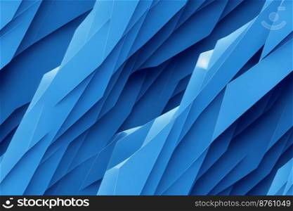Vertical shot of blue abstract background 3d illustrated