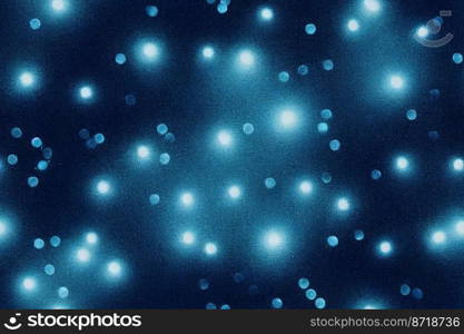 vertical shot of Blue small lights seamless textile pattern 3d illustrated