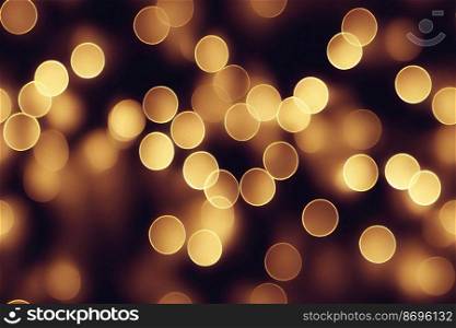 Vertical shot of Christmas lights seamless textile pattern 3d illustrated