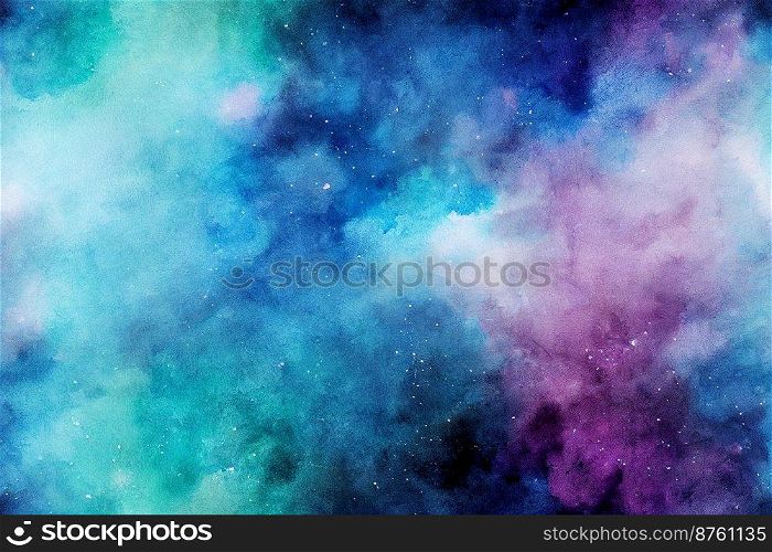 Vertical shot of colorful watercolor abstract background 3d illustrated