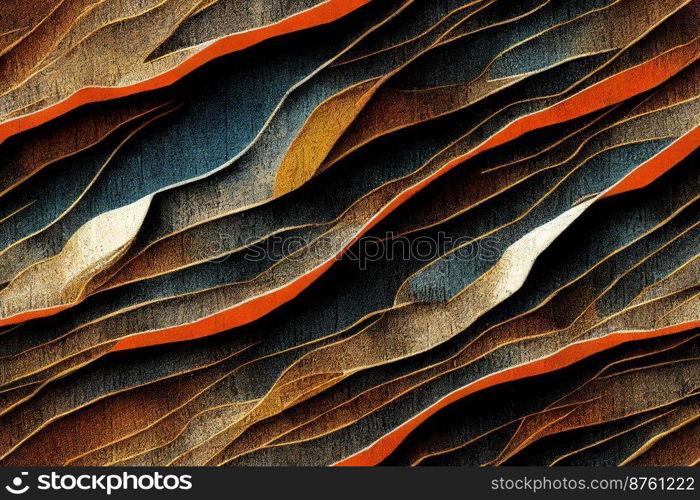 Vertical shot of creative painted abstract background 3d illustrated