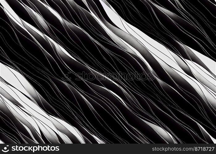 vertical shot of Dark fiber thread seamless textile pattern 3d illustrated