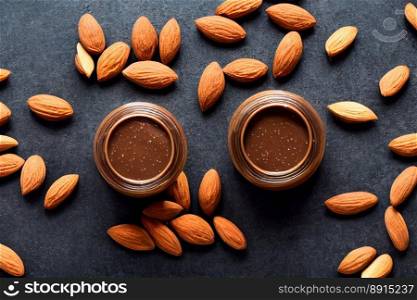 Vertical shot of Delicious fresh healthy almond