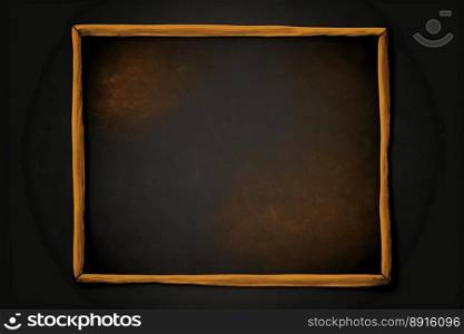 Vertical shot of Empty picture frame with copy space for quotes, products, photos