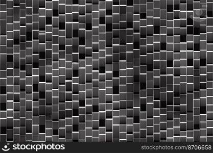 Vertical shot of Geometric seamless textile pattern 3d illustrated