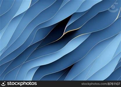 Vertical shot of gradient blue luxury abstract smooth background 3d illustrated