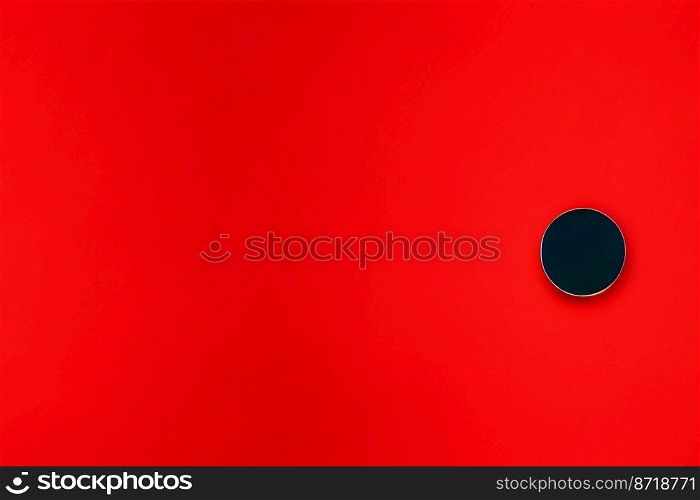 vertical shot of Red wall with a black handle seamless textile pattern 3d illustrated