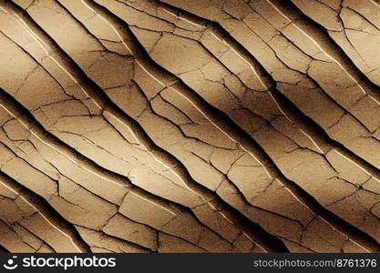 Vertical shot of retro scratched wall texture 3d illustrated