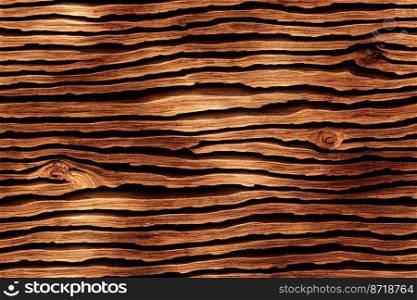 vertical shot of Sideway Wooden wall design seamless textile pattern 3d illustrated