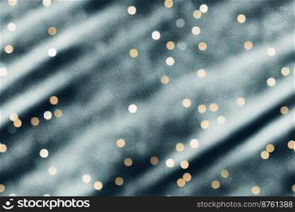 Vertical shot of silver lights Christmas background  3d illustrated