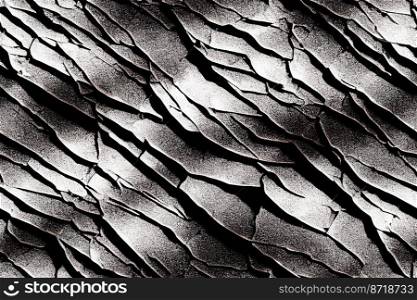 vertical shot of the Dark cracked stone floor seamless textile pattern 3d illustrated
