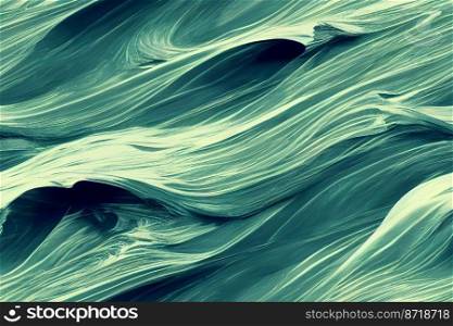 vertical shot of Vintage ocean waves seamless textile pattern 3d illustrated