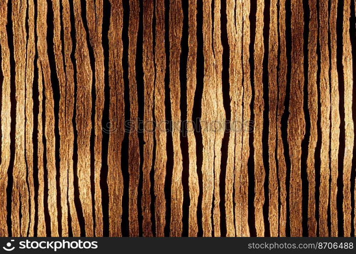 Vertical shot of Wooden planks seamless textile pattern 3d illustrated