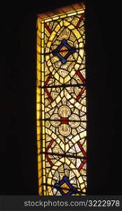 Vertical Stain Glass Window