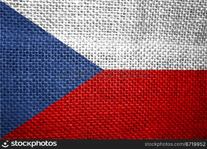very big size illustration country flag of czech republic