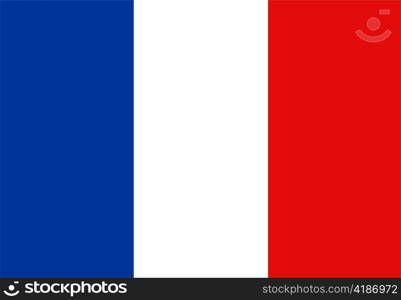 very big size illustration country flag of france