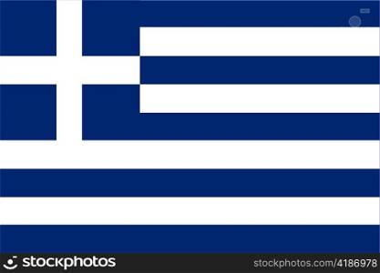 very big size illustration country flag of Greece