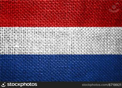 very big size illustration country flag of holland