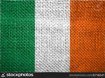 very big size illustration country flag of ireland