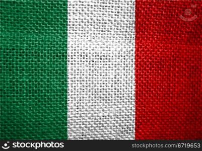very big size illustration country flag of italy
