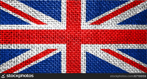 very big size illustration country flag of United Kingdom