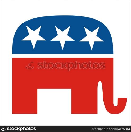 very big size republicans party elephant symbol