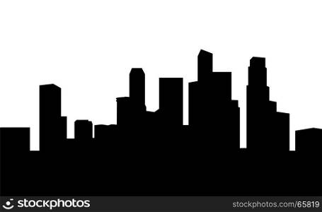 very big size singapore city skyline silhouette