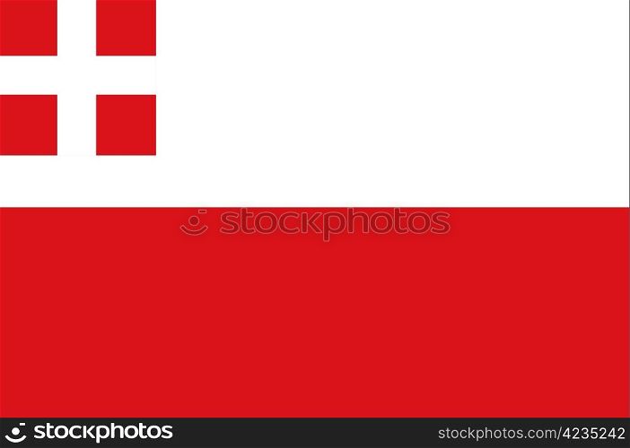 very big size Utrecht Netherlands region flag
