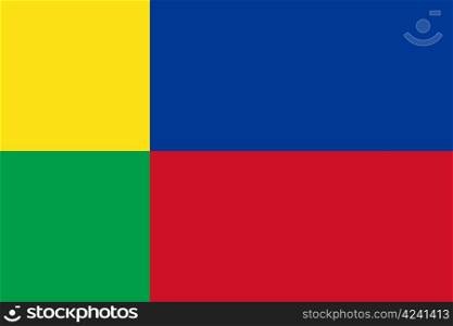 very big size Zilinsky Slovakia flag illustration