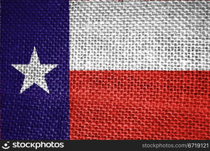 Very large 2d illustration of texas state flag