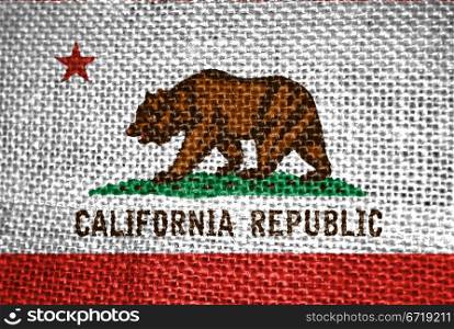 Very large illustration of california usa state flag