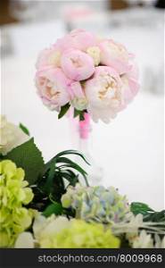 very nice bride&rsquo;s bouquet symbol of love