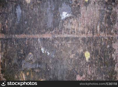 very old gray wooden background, full frame