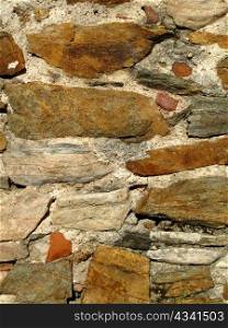 very old stone wall