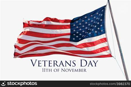 Veterans Day 11th of November holiday Banner. Vector Illustration . Veterans Day 11th of November holiday Banner.