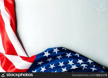 Veterans day. Honoring all who served. American flag on wooden background.