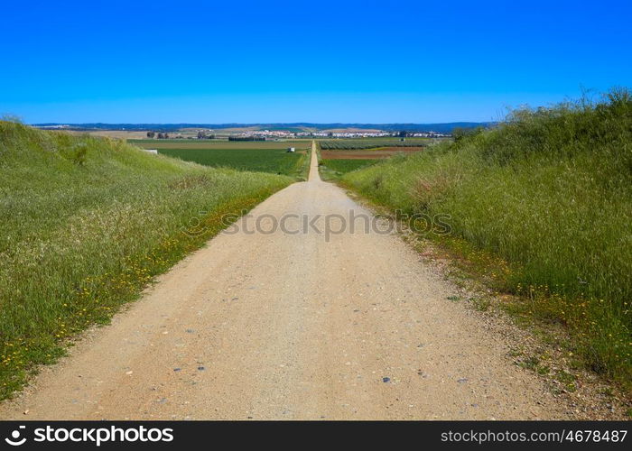 Via de la Plata way in Andalusia Spain to Santiago compostela